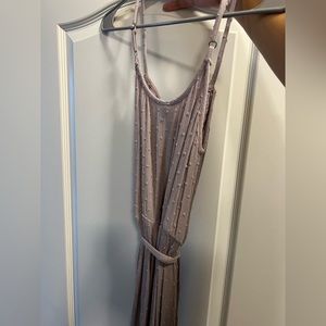 Knox rose lavender detail midi dress